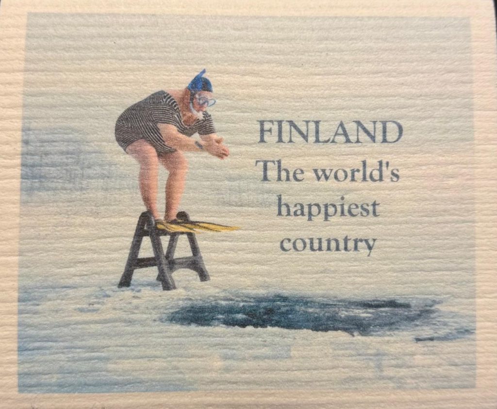 Tiskirätti iloiset ihmiset