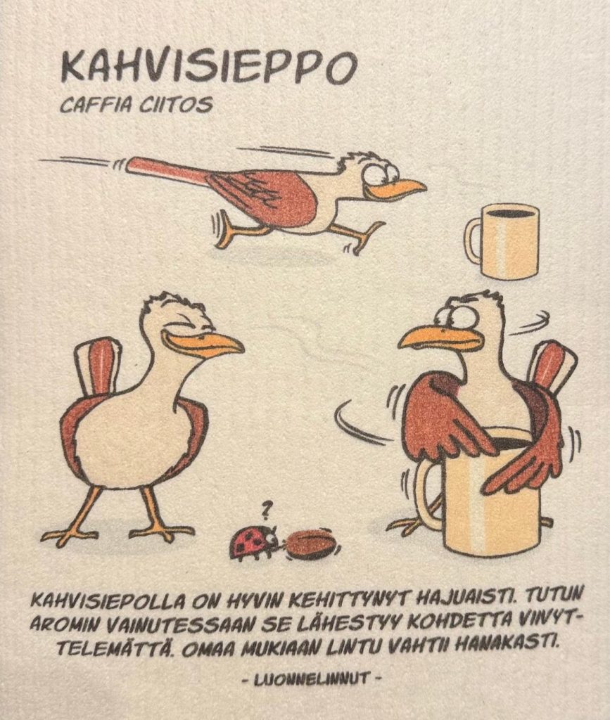 Tiskirätti kahvisieppo