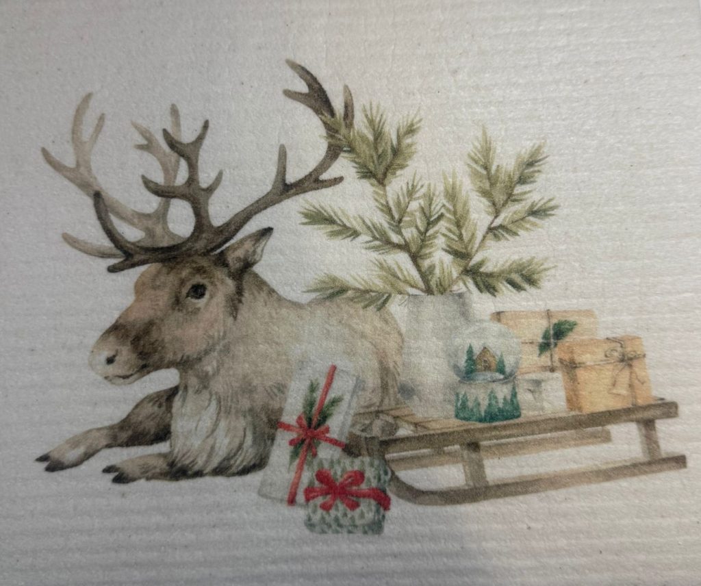 Tiskirätti poro ja lahjat